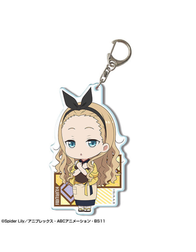 License Agent Lycoris Recoil Big Acrylic Keychain License Agent