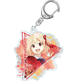 Lycoris Recoil Wet Color Series Acrylic Key Ring