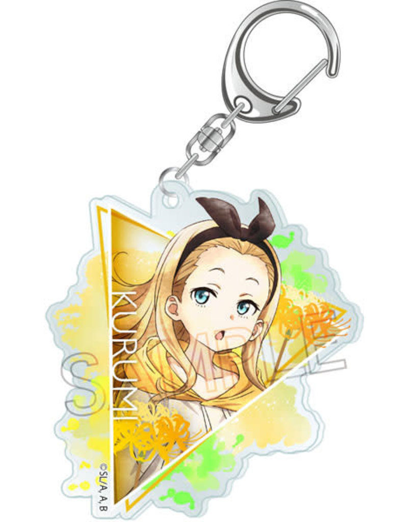 Lycoris Recoil Wet Color Series Acrylic Key Ring