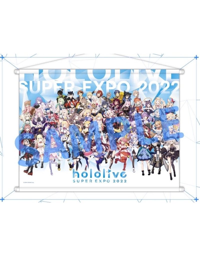 Bushiroad Hololive SUPER EXPO 2022 B2 Wallscroll