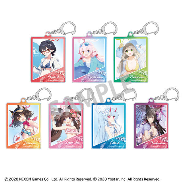 Blue Archive Trading Acrylic Keychain - Collectors Anime LLC