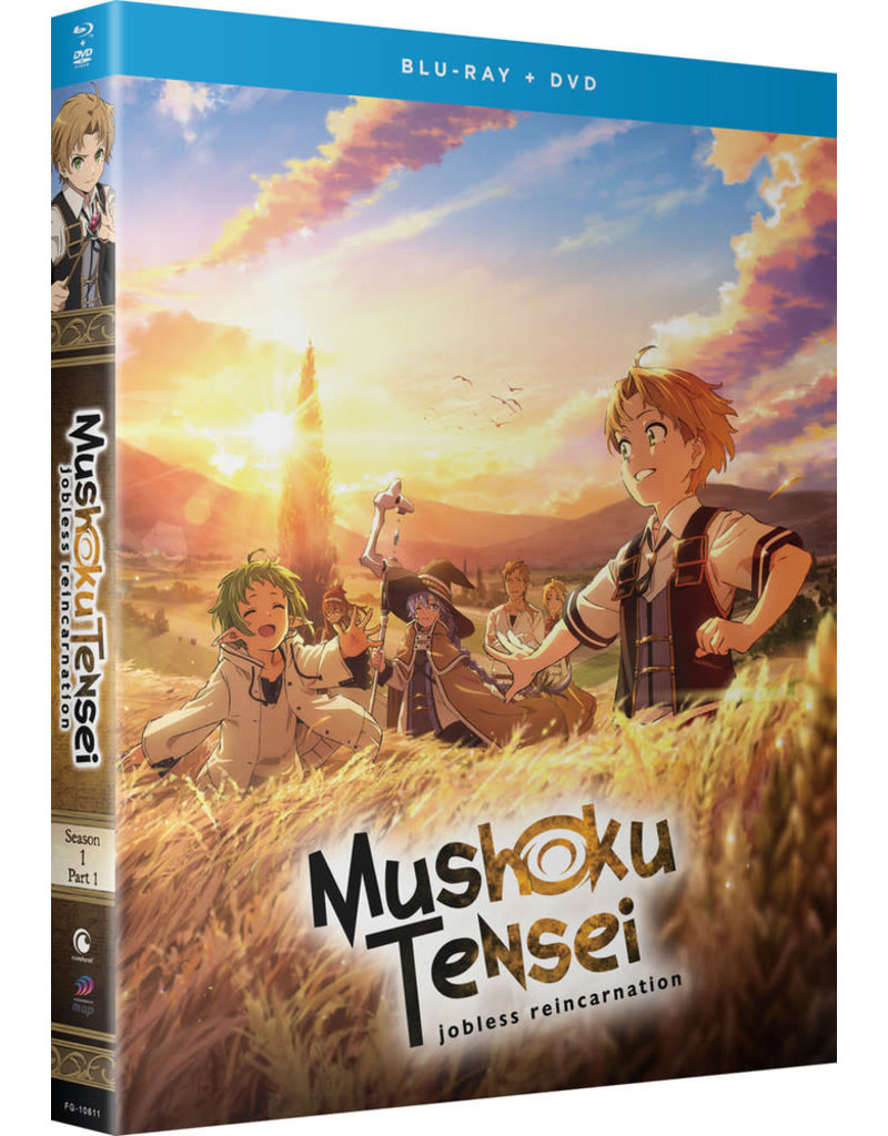 Crunchyroll Ent Mushoku Tensei Jobless Reincarnation Season 1 Part 1 Blu-ray/DVD