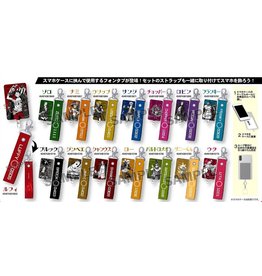 Movic One Piece Film Red Phone Tab/Strap Set Set 1