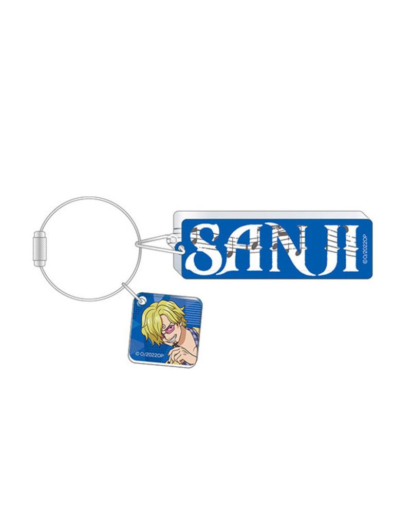 Movic One Piece Film Red Phone Name Keyholder Set 1