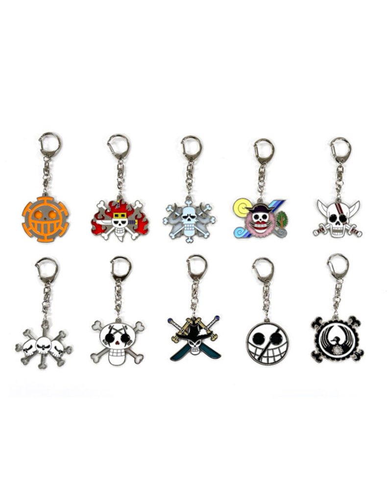 One Piece Pirate Flag Stained Glass Charm Vol.2