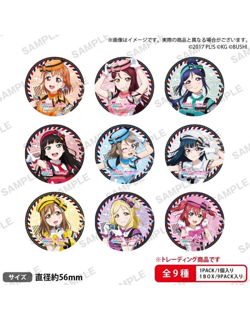 Bushiroad Love Live! SIF 2022 Can Badge Aqours