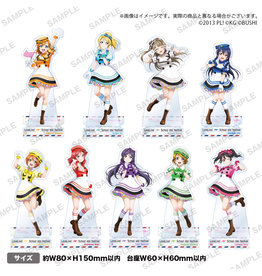 Bushiroad Love Live! SIF 2022 Acrylic Stand (µ's)