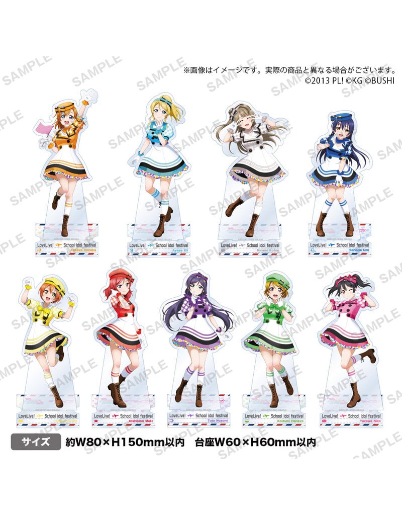 Bushiroad Love Live! SIF 2022 Acrylic Stand (µ's)