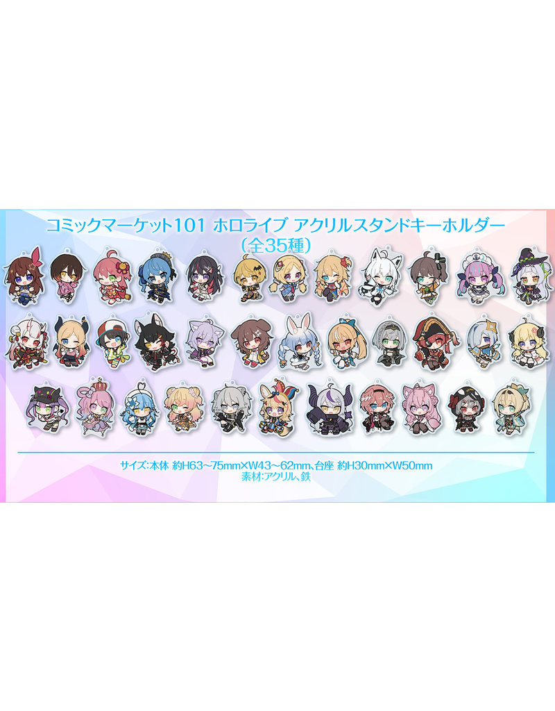 Cover Corp Hololive 5th Anniv Gen 0 Acrylic Stand/Keychain