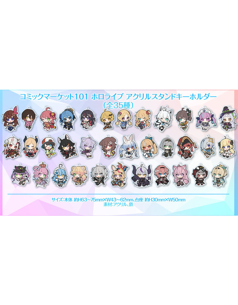 Cover Corp Hololive 5th Anniv Gen 2 Acrylic Stand/Keychain