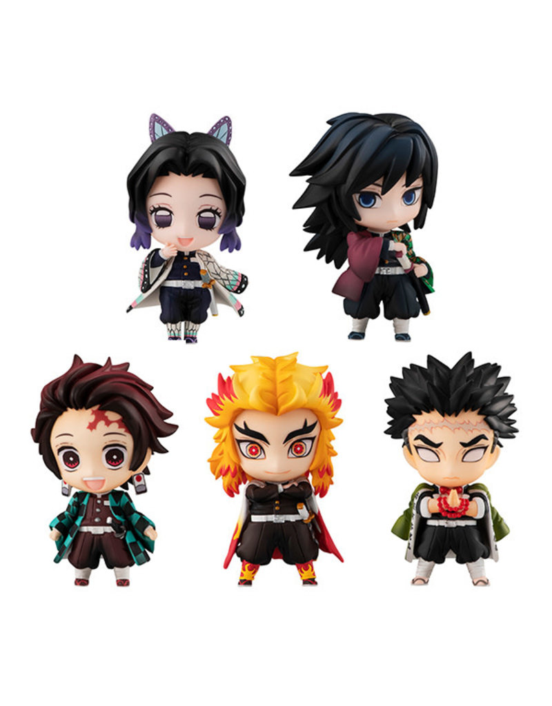 Megahouse Demon Slayer Tanjiro & the HASHIRAs Mascot set A