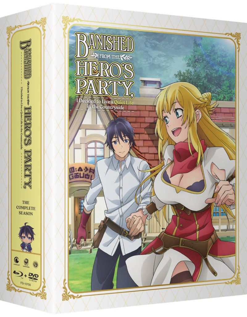 Funimation Entertainment Banished From the Hero's Party I Decided to Live a Quiet Life in the Countryside Limited Edition Blu-ray/DVD