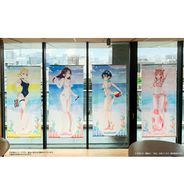 Kadokawa Rent-A-Girlfriend Swimsuit and Girlfriend Life-sized Tapestry