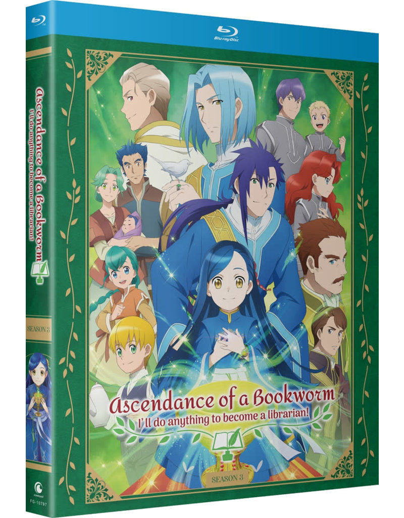 Funimation Entertainment Ascendance of a Bookworm Season 3 Blu-ray