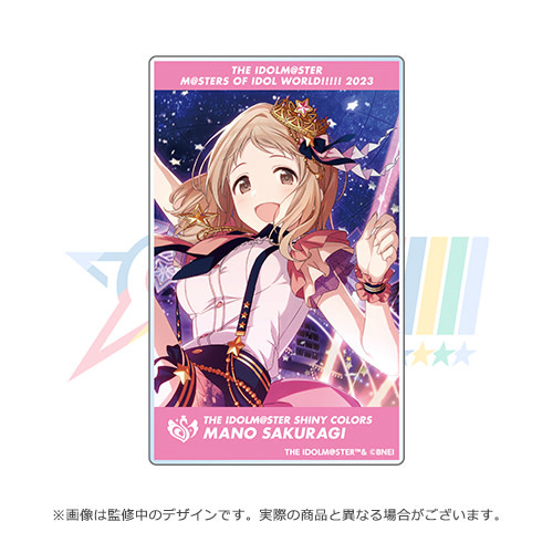 Idolm@ster MOIW!!!!! 2023 Shiny Colors Clear Card Set A