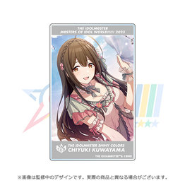 Bandai Namco Idolm@ster MOIW!!!!! 2023 Shiny Colors Clear Card Set B