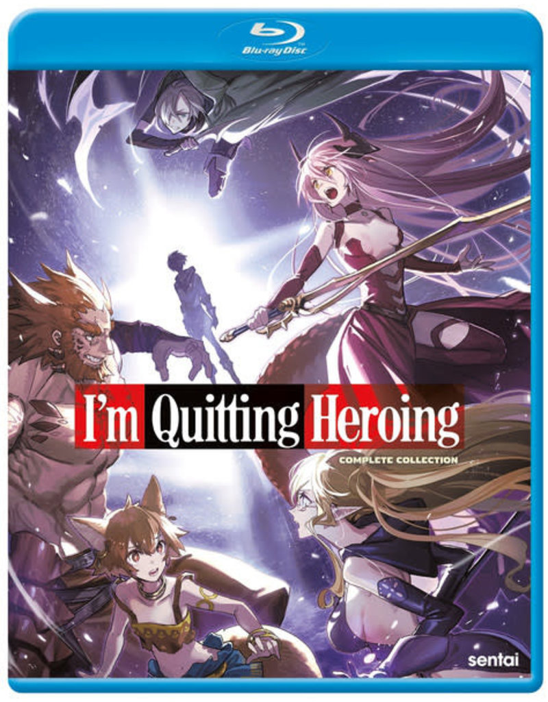 Sentai Filmworks I'm Quitting Heroing Blu-ray