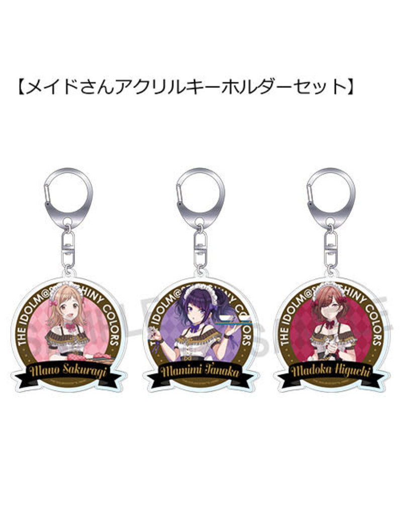 Movic Idolm@ster Shiny Colors Maid-san Acrylic Keychain