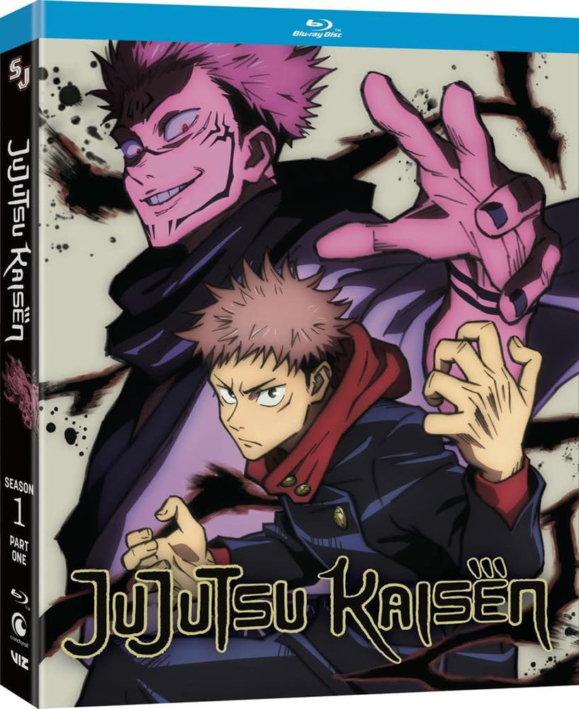 jujutsu kaisen season 1 part 2 blu ray release date