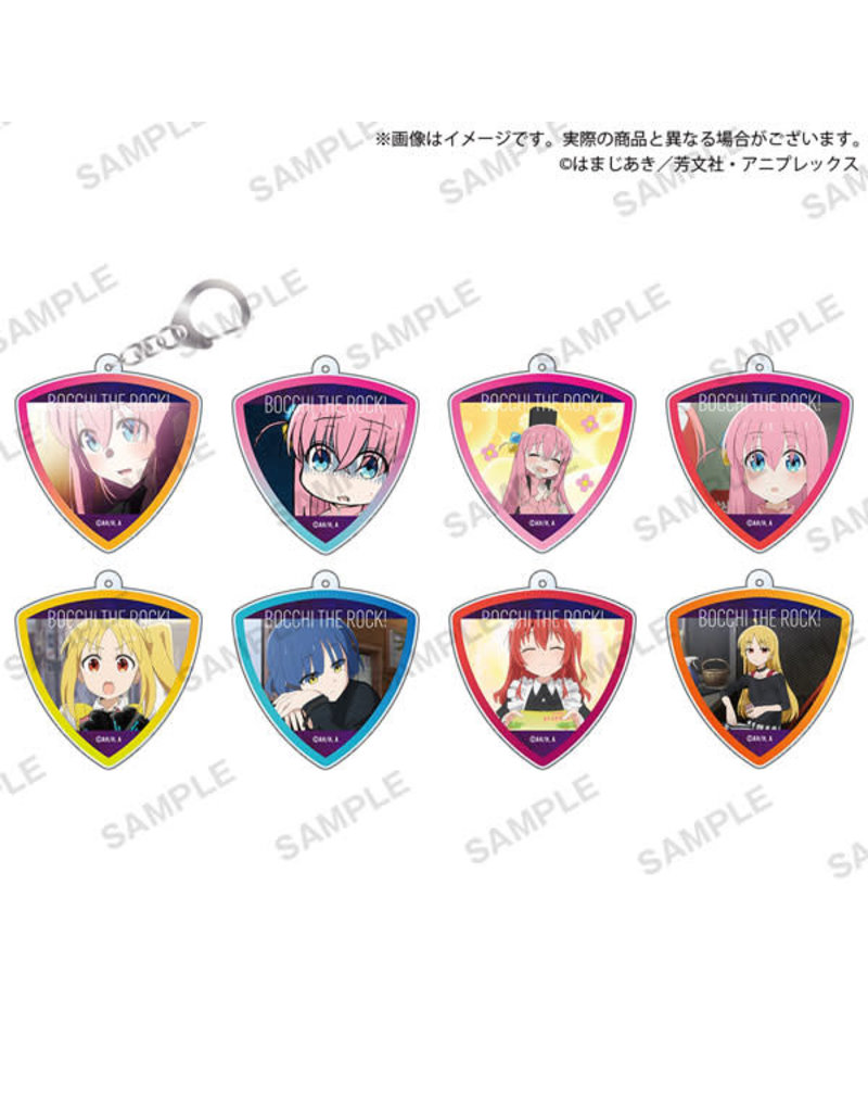 Bushiroad Bocchi the Rock! Pick Shaped Acrylic Keychain Bushiroad