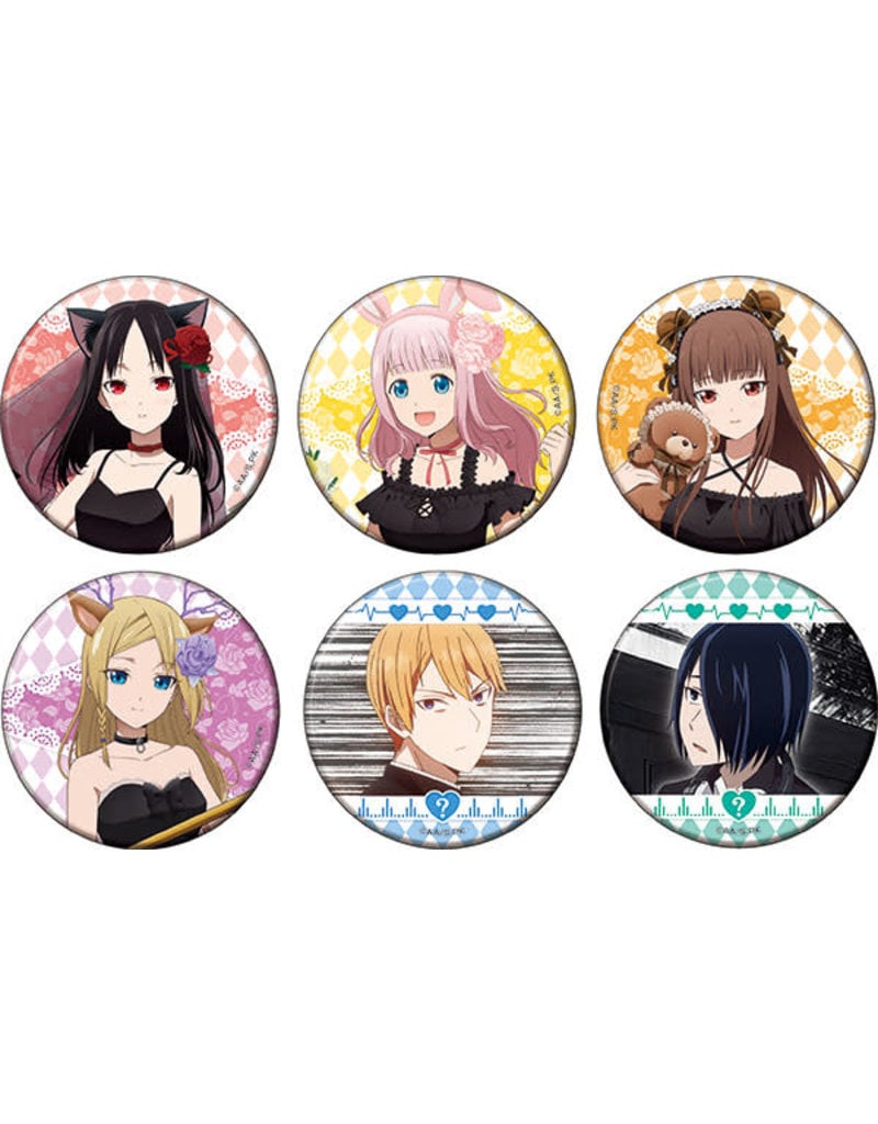 Medicos Kaguya-sama: Love Is War -The First Kiss That Never Ends- Can Badge