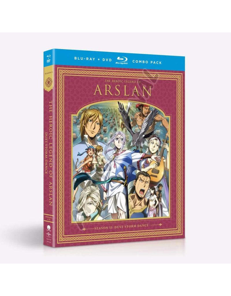 Funimation Entertainment Heroic Legend of Arslan, The Season 2 Blu-Ray/DVD