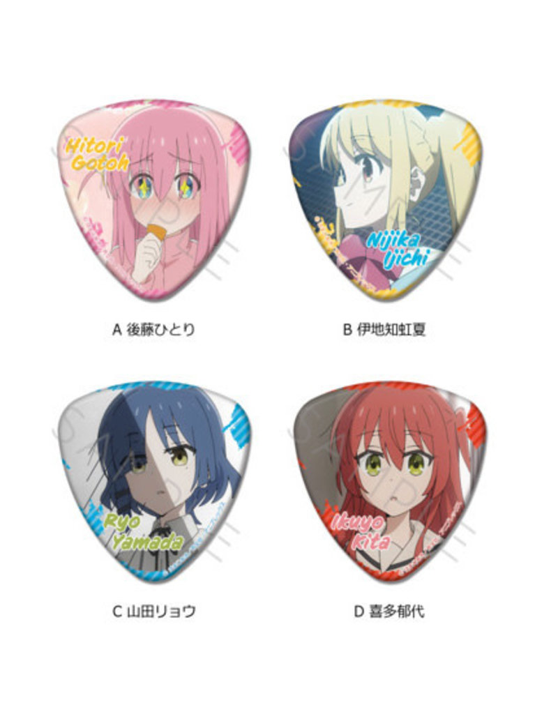 Bocchi the Rock! Guitar Pick Can Badge