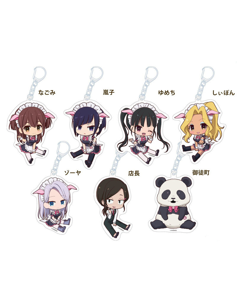 Akiba Maid War Petanko Acrylic Keychain