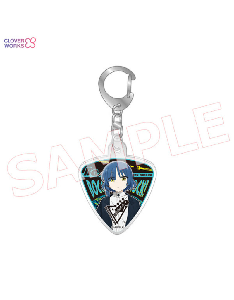 Bocchi the Rock! Guitar Pick Style Keychain Cloverworks