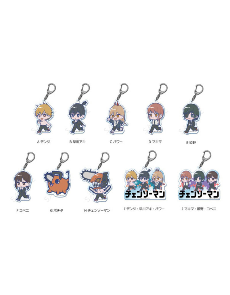 Chainsaw Man Acrylic Keychain Sync Innovation