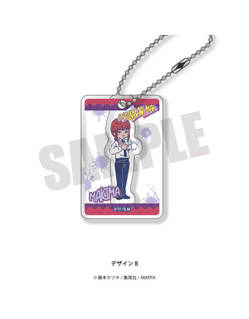 Chainsaw Man Retpop 3D Acrylic Keychain