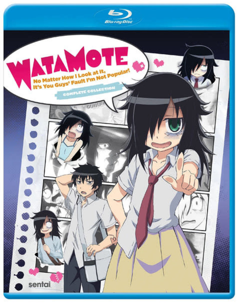 Sentai Filmworks Watamote No Matter How I Look At It, It's You Guys' Fault I'm Not Popular Blu-ray