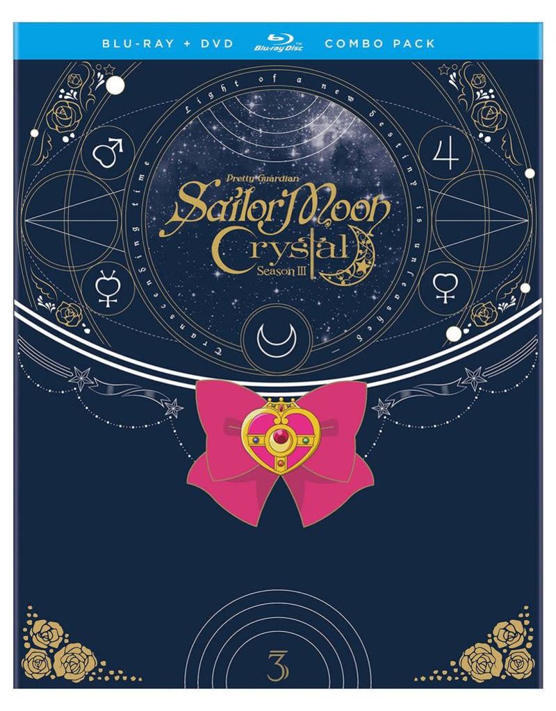 Viz Media Sailor Moon Crystal Set 3 Blu-Ray/DVD