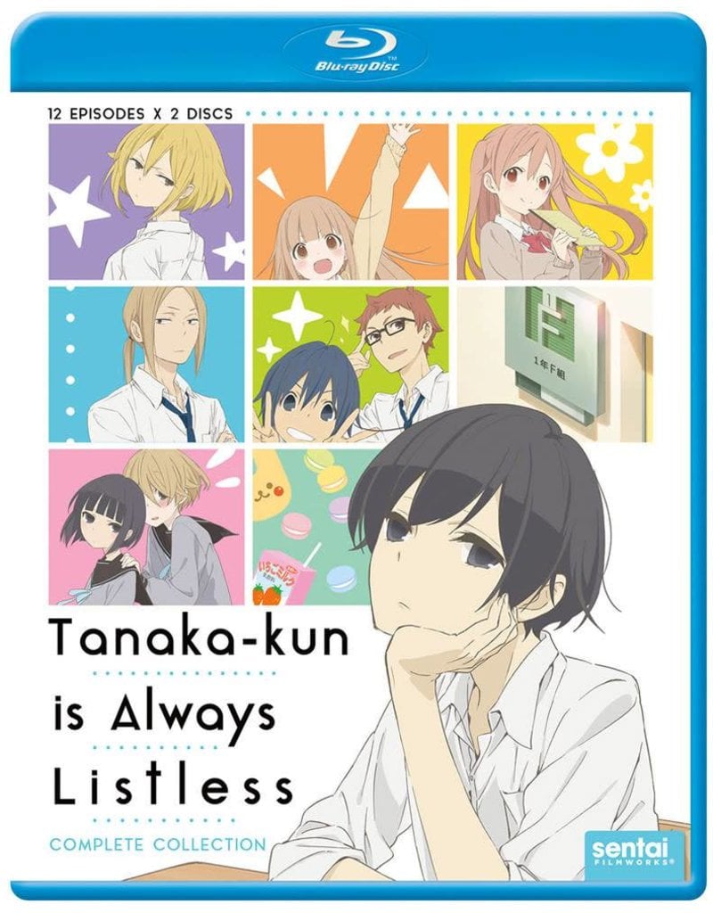 Sentai Filmworks Tanaka-Kun Is Always Listless Blu-ray