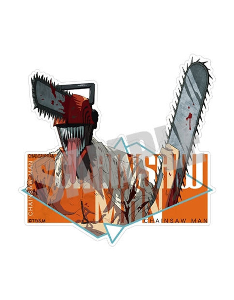 Chainsaw Man Die Cut Sticker