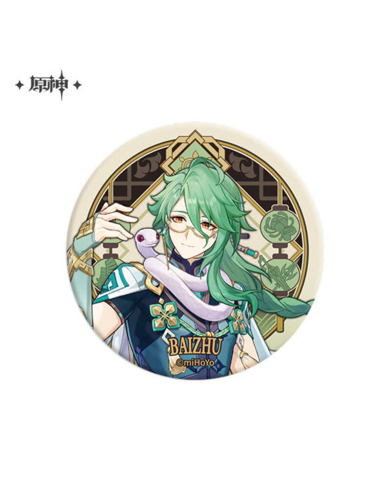 Genshin Impact Liyue Harbor Series Pt. 2 Chara Can Badge