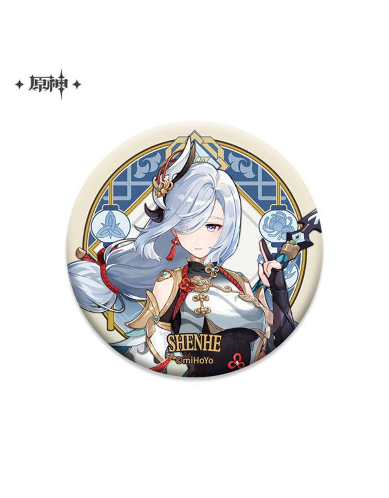 Genshin Impact Liyue Harbor Series Pt. 2 Chara Can Badge