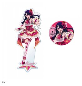 Kadokawa Oshi No Ko Exhibition Acrylic Stand/Can Badge Set