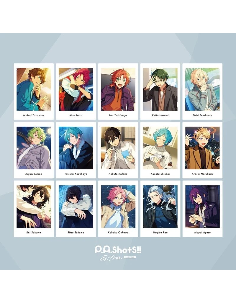 Ensemble Stars! ! PAshots!! Extra -SHUFFLE- Private Bromide Pack