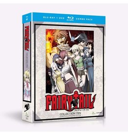 Funimation Entertainment Fairy Tail Collection 10 Blu-Ray/DVD