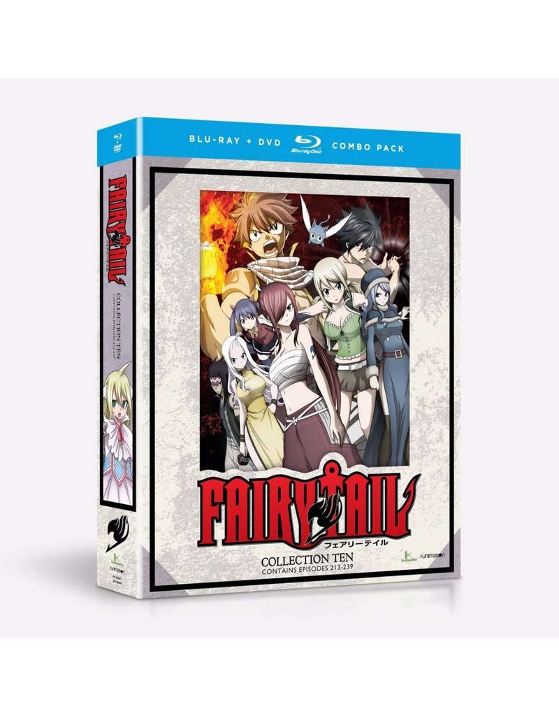 Funimation Entertainment Fairy Tail Collection 10 Blu-Ray/DVD