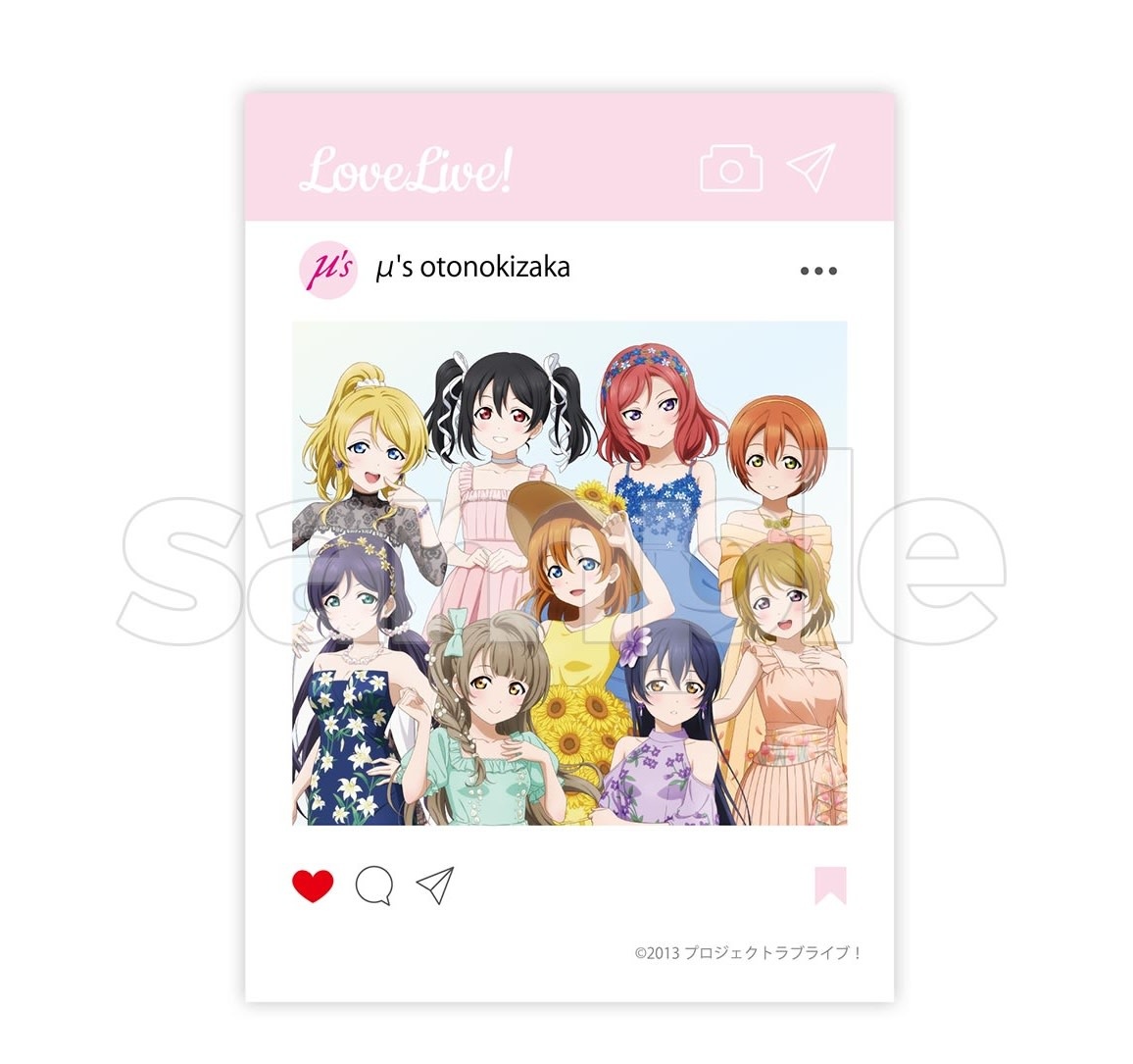 Love Live! School Idol Project DMM SNS Clear Card - Collectors