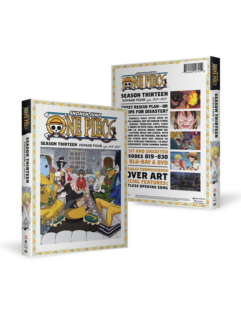 Crunchyroll Ent One Piece Season 13 Part 4 Blu-ray/DVD*