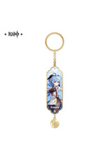 Genshin Impact Chara Metal Epoxy Keychain