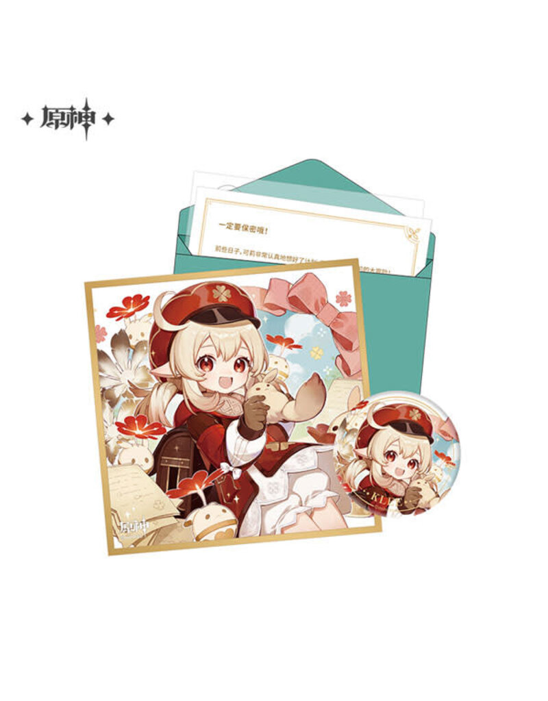 Klee Genshin Impact Birthday Set