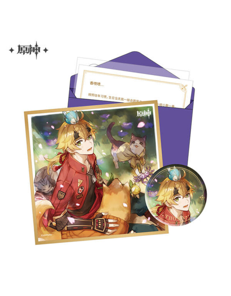 Thoma Genshin Impact Birthday Set