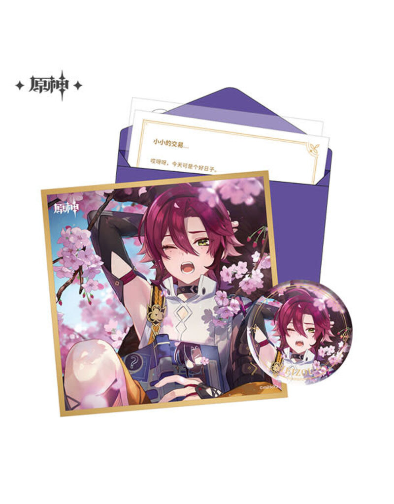 Shikanoin Heizou Genshin Impact Birthday Set