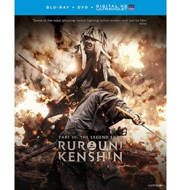 Funimation Entertainment Rurouni Kenshin Part 3: The Legend Ends Blu-Ray/DVD