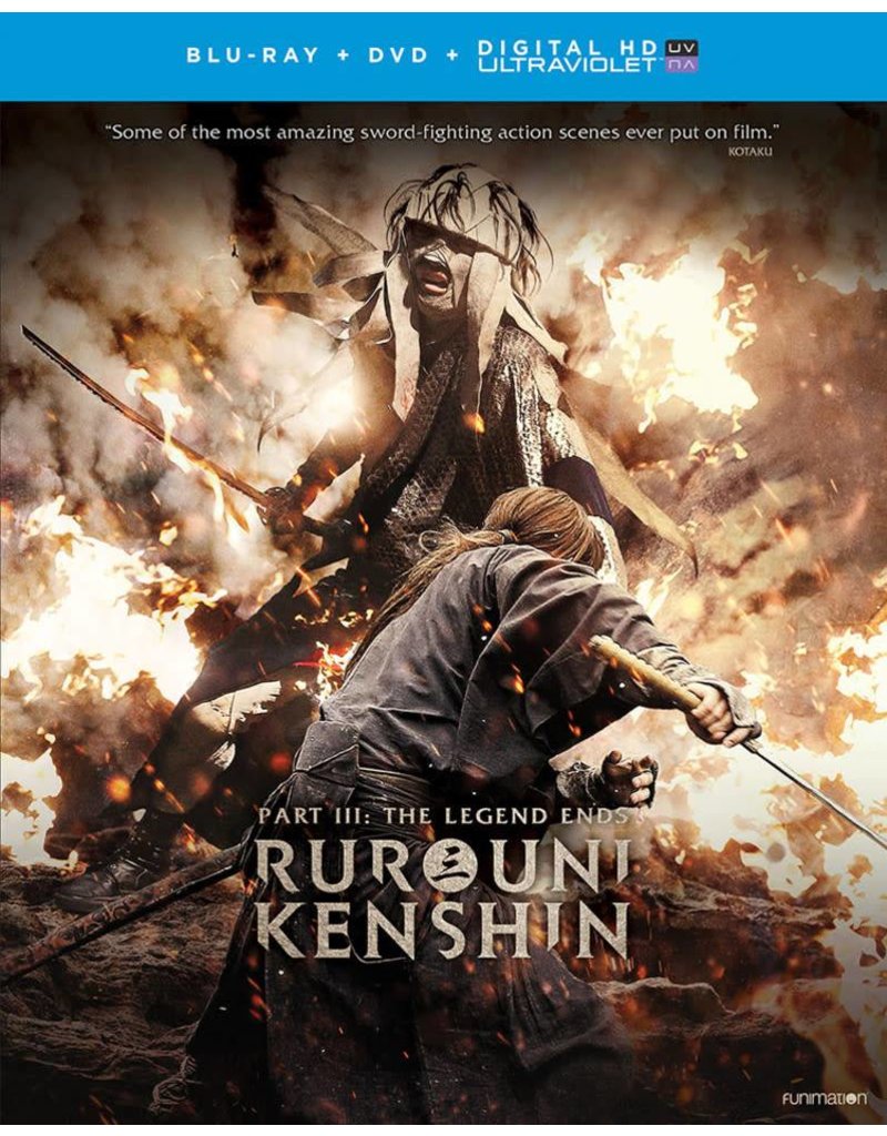 Funimation Entertainment Rurouni Kenshin Part 3: The Legend Ends Blu-Ray/DVD