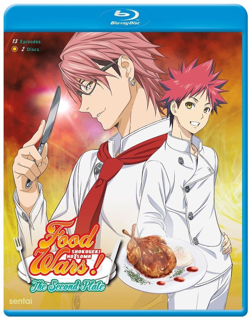 Sentai Filmworks Food Wars! The Second Plate (Season 2) Blu-Ray